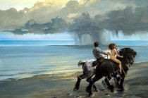 RIDING ROSA'S HORSES By Rich Thistle©